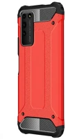 Gigapack GP-98954 defender szilikon telefonvédő ütésállóság, fémhatás, piros kép