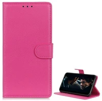 Gigapack GP-99319 Huawei p smart (2020)  tok álló, bőr hatású flip, prémium, magenta kép