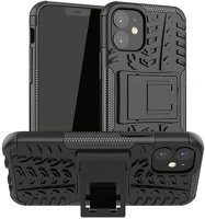 Gigapack GP-99784 Iphone 12 mini  defender szilikon telefonvédő ütésállóság, autógumi, fekete kép