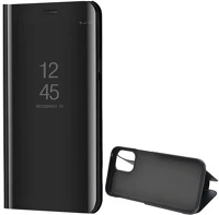 Gigapack GP-99979 Iphone 12  tok álló aktív flip, tükrös, fekete kép