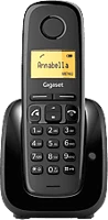 Gigaset A280 FEKETE A280 fekete dect telefon kép