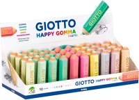 Giotto 06.00485 Radír  happy gomma ceruza formájú pasztell színek kép