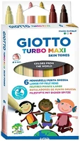 Giotto 07.02374 Filctoll  turbo maxi bőrtónus színek 6 darabos kép