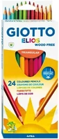 Giotto 07.03059 Színes ceruza  elios háromszögletű 24 darabos kép