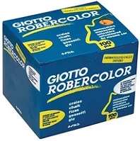Giotto 15.0016704 Táblakréta  robercolor színes kerek 100 darabos piros kép