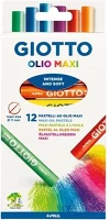 Giotto 15.01215 Olajpasztell  olio maxi 11mm akasztható 12 darabos kép