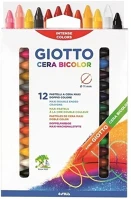 Giotto 15.16632 Viaszkréta  cera bicolor 12 darabos kép