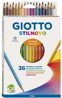 Giotto 2567 00 Színes ceruza  stilnovo hatszögletű 36 db/készlet kép
