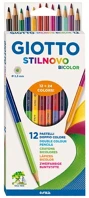 Giotto 2569 00 Színes ceruza giotto biocolor kétvégű 24 szín 12 db/készlet