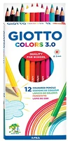 Giotto 2766 00 Színes ceruza  colors 3.0 hatszögletű 12 db/készlet kép