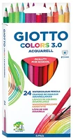 Giotto 2772 00 Színes ceruza  colors 3.0 aquarell  háromszögletű 24 darabos kép