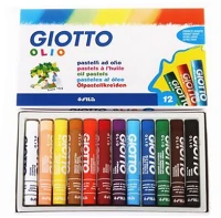 Giotto 294000 Olajpasztell  olio 9 mm 12db/ készlet kép