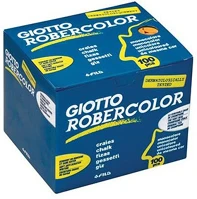 Giotto 539601 Táblakréta  robercolor színes kerek 100 db-os sárga kép
