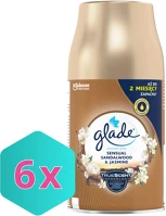 Glade DA503XSZAKK500020473996 automata légfrissítő utántöltő 269ml sensual sandalwood/jasmine karton kép