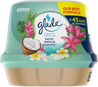 Glade DA503XSZWY5000204279399 Fürdőszobai illatosító zselé 180 g exotic tropical blossoms kép