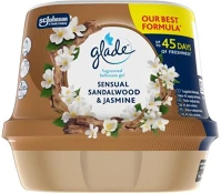 Glade SANDALWOOD&JASMIN Fürdőszobai légfrissítő zselé 180 g sensual sandalwood&jasmin kép