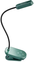 Glocusent GLCSNTBL006 Mini csíptethető könyvvilágítás zöld kép