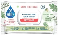 Go wipes COR_KHT1542 Toalettpapír, nedves, visszazárható tetővel, 44 db,  