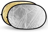 Godox 6952344200919 Gold & silver reflector disc - 100x150cm kép