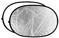 Godox 6952344200971 Rft-02 silver & white reflector disc - 60x90cm kép
