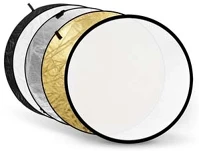 Godox 6952344201183 5-in-1 reflector gold, silver, black, white, transparent - 60cm (rft-05) kép