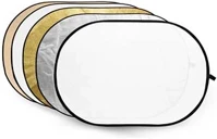 Godox 6952344201299 5-in-1 gold, silver, soft gold, white, transparent reflector disc - 60x90cm kép