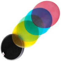 Godox AD-S11 színszűrő szett és méhsejtrács ad-s12 (ad180/ad200/ad200pro/ad360) kép