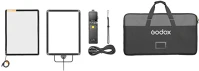 Godox AD21 K3 electric adjustable diffusion panel (60a 45cm, bluetooth control) with carry kép