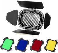 Godox BD-07 Négyszárnyú fényterelő és színszűrő szett ad200 vakuhoz (bd-07) kép