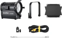 Godox F7 300R KIT1 Full color led fresnel light kép