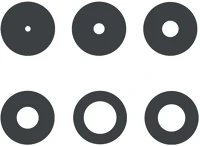 Godox GP GS5 Gobo set for mg1200bi kép