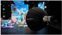 Godox LE200BI WHITE Litemons bi color led video light kép