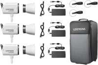 Godox LITEMONS LA300R Litemons la300r rgb led video light 3 light kit kép