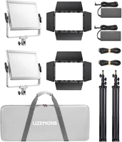 Godox LITEMONS LP1200BI Litemons lp1200bi bi color led light panel 2 light kit kép