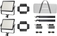 Godox LP600R K2 BLACK Litemons rgb led light panel 2 light kit kép