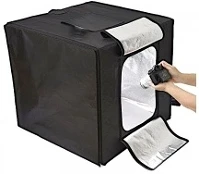 Godox LSD80 Lsd80 portable double light led ministudio l80x80x80cm kép