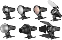 Godox MF-CB Speedlite head converter (from square to round) mf-cb kép