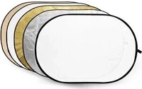 Godox RFT-06 5-in-1 gold, silver, soft gold, white, transparent reflector disc - 150x200cm kép