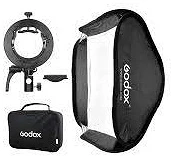 Godox SGUV6060 S2-type bracket bowens + softbox 60x60cm kép