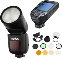 Godox V1F+X Speedlite v1 fuji x pro ii trigger accessories kit kép