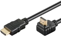 Goobay 31916 Hdmi-hdmi (derékszögben hajlított) kábel 1,5m kép