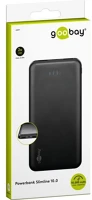 Goobay 40891 Power bank slimline 10.000 mah kép