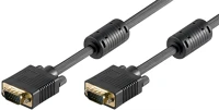 Goobay 50135 Vga kábel 2 m vga (d-sub) fekete kép