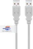 Goobay 50796 Usb kábel 2 m usb 2.0 usb a szürke kép