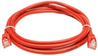Goobay 68359 Rj45 cat5e utp - rj45 cat5e utp m/m adatkábel 2m piros kép