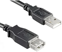 Goobay 68622 Usb-a 2.0 -> usb-a 2.0 m/f adatkábel hosszabbító 0.3m fekete kép