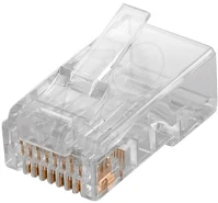 Goobay 93828 Rj45 cat6 utp csatlakozó dugó 8p8c kép
