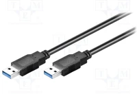 Goobay TCOCUAA18U3 Tcocuaa18u3 usb kábel 3 m usb 3.2 gen 1 (3.1 gen 1) usb a fekete kép