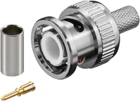 Goobay WEN-039-999 Bnc dugó krimp csatlakozó rg-59 kép