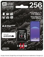 Goodram IR-M2AA-2560R12 Memóriakártya microsdxc 256gb uhs-i u3 v30 + adapter, irdm kép